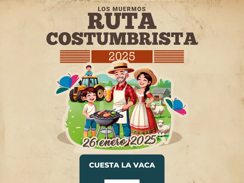 Fiesta Costumbrista en Cuesta La Vaca – Enero 2025